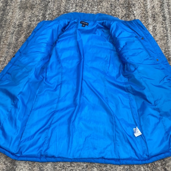 Lands End women’s quilted down feather insulated winter coat size, medium 10/12 - Picture 6 of 15